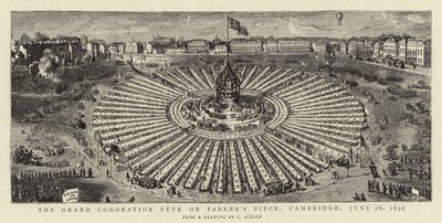 The Grand Coronation Fete on Parker